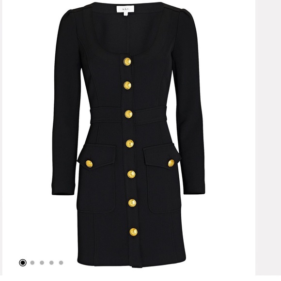 A.L.C. Ivy Button Down Mini Dress - Picture 5 of 6